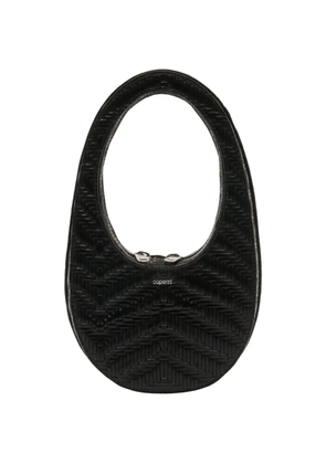 Coperni mini Swipe tote bag - Brown