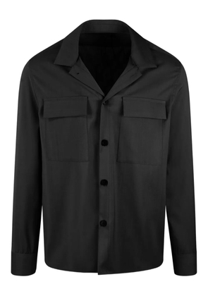Low Brand wool shirt - Black