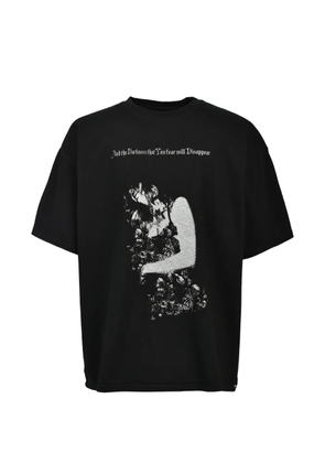 KAMIYA printed T-shirt - Black