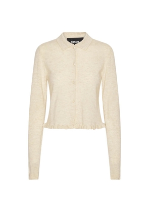 ROTATE BIRGER CHRISTENSEN polo-collar cardigan - Neutrals