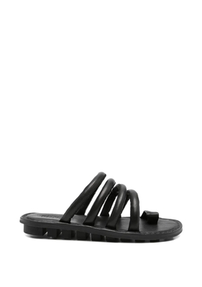 Trippen Threads tube-strap sandals - Black