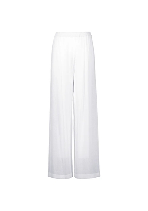 Michael Kors Collection pleated pajama trousers - White