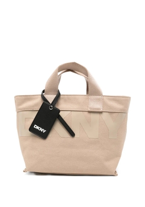 DKNY small Brady logo tote bag - Neutrals