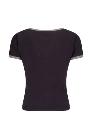 ROA ribbed baby T-shirt - Black