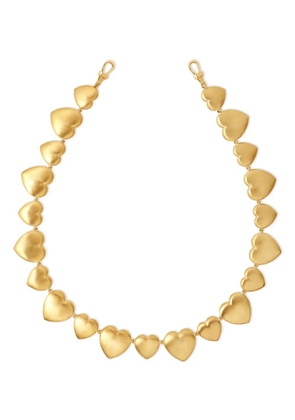 Marie Lichtenberg 14K yellow gold heart chain necklace