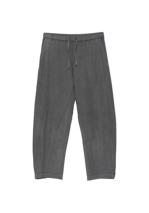 CROQUIS buttoned-hem trousers - Grey