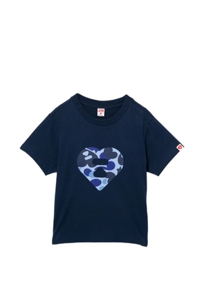 APEE™ by *A BATHING APE® heart-printed T-shirt - Blue