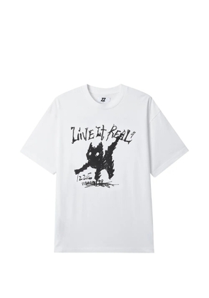izzue graphic-print T-shirt - White