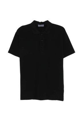 Yohji Yamamoto point-collar polo shirt - Black