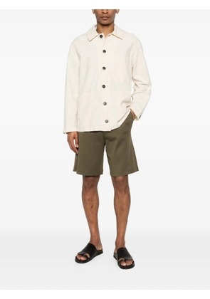 Herno side-pocket shorts - Green