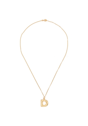 Completedworks D-pendant necklace - Gold