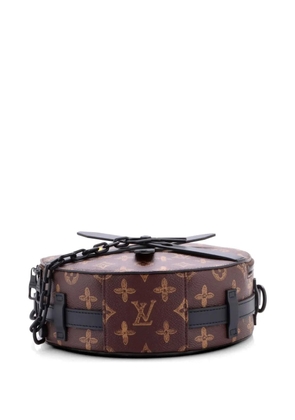 Louis Vuitton Pre-Owned Wheel Box Bag No.7 Trunk L'Oeil Vintage Monogram Canvas crossbody bag - Brown