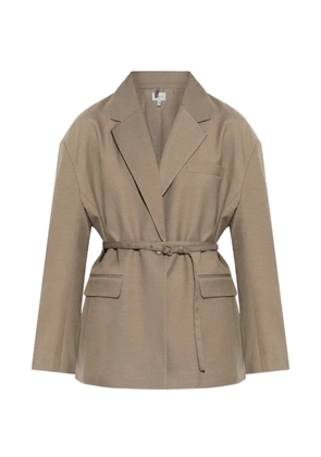Gestuz belted single-breasted blazer - Neutrals