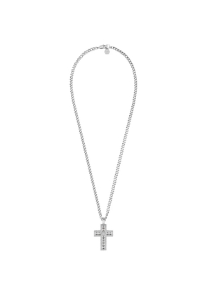 Philipp Plein crucifix necklace - Silver