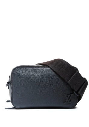 Louis Vuitton Pre-Owned 2021-2025 Alpha Wearable leather messenger bag - Black