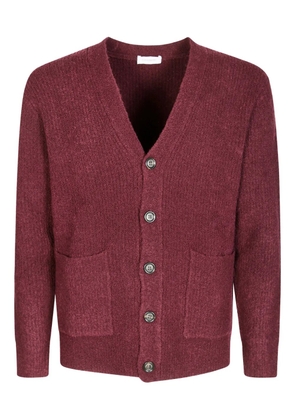 Paolo Pecora buttoned patch-pocket cardigan - Red