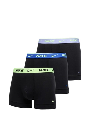 Nike logo-print boxers set (set of three) - Black