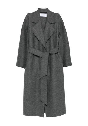 Harris Wharf London belted wool coat - Grey