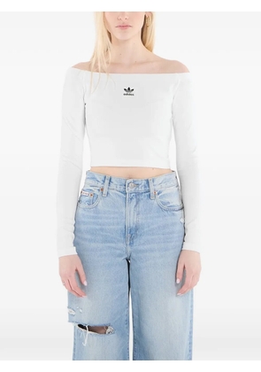 adidas Ess Rib Ls T-shirt - White