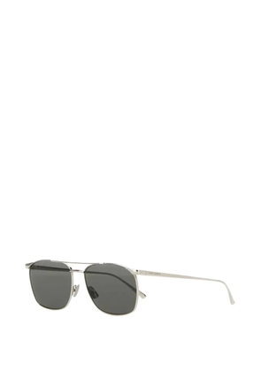 Saint Laurent rectangle-frame sunglasses - Silver