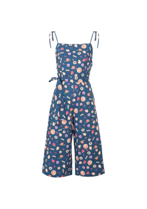 Lhd fruit print jumpsuit - Blue