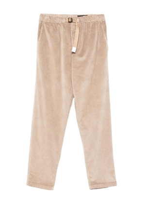 White Sand corduroy belt trousers - Neutrals