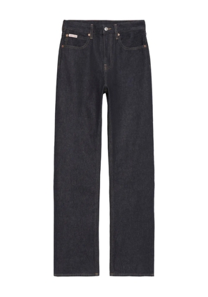 Calvin Klein topstitched trousers - Blue