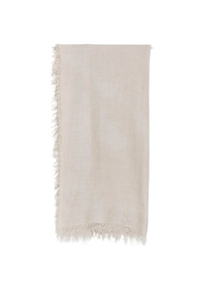 Faliero Sarti Enrica/M fringed scarf - Neutrals