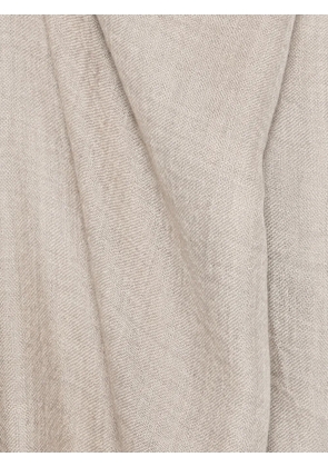 Faliero Sarti Enrica/M fringed scarf - Neutrals
