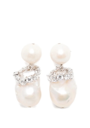 Completedworks Woah! Did Life Just Give Me a Lemon pearl-embellished earrings - Silver