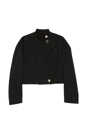 Sportmax cotton cropped jacket - Black
