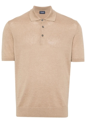Drumohr fine-knit polo shirt - Neutrals