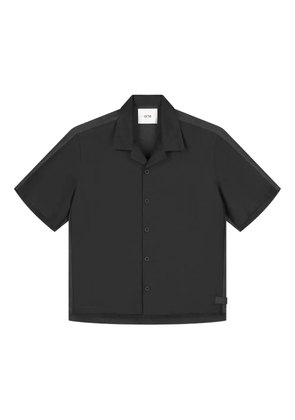 Arte Antwerp panelled short-sleeve shirt - Black