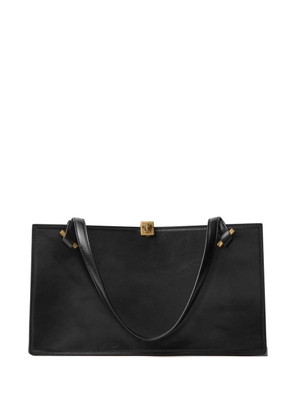 Versace Severine leather tote bag - Black