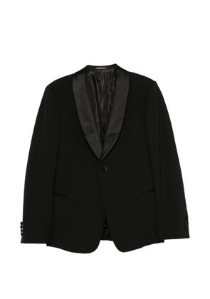 Emporio Armani single-beasted suit - Black