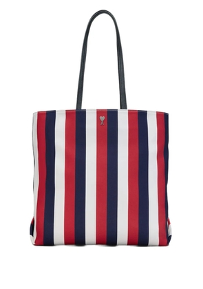 AMI Paris La Plage North South Ami tote bag - Red