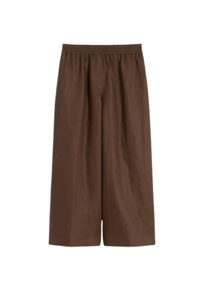 Weekend Max Mara elasticated-waist palazzo pants - Brown