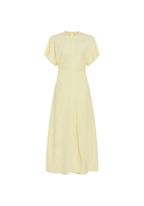 Marie Oliver Kamari short-sleeve dress - Yellow