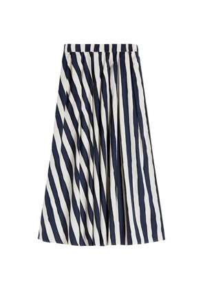Max Mara striped midi skirt - Blue