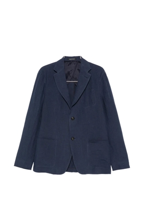 Emporio Armani linen blazer - Blue