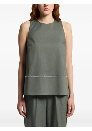 Peserico bead-detail blouse - Green