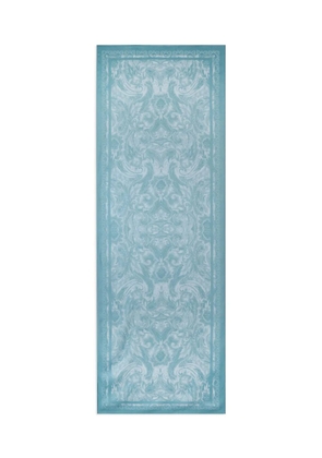 ETRO motif-print scarf - Blue