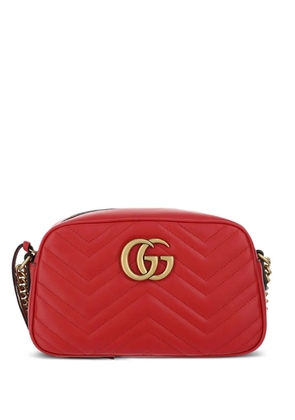 Gucci small Marmont shoulder bag - Red