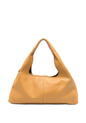 AMI Paris Etienne leather shoulder bag - Brown