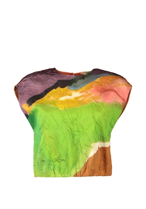 Ulla Johnson Gisella crop top - Orange