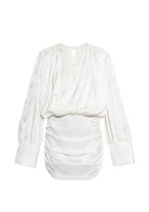 ROTATE BIRGER CHRISTENSEN scarf mini dress - White
