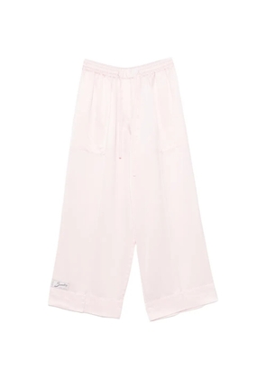 SANDRO drawstring palazzo pants - Pink