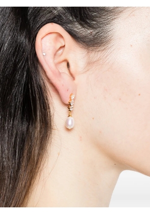 Completedworks pearl embellished drop earrings - Gold