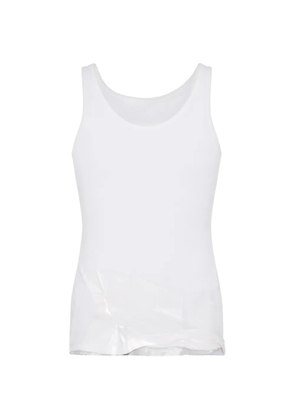 Maison Margiela cotton tank top - White