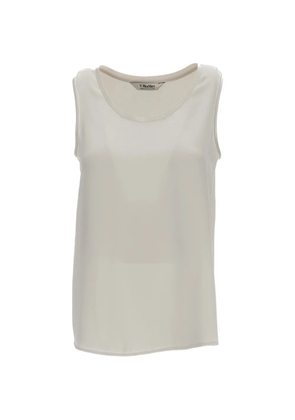 'S Max Mara round-neck top - Neutrals